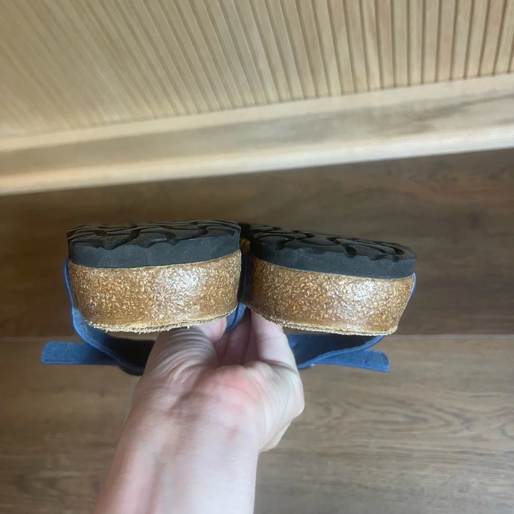 BIRKENSTOCK Papillo Sunflower Sandals 39 - Picture 6 of 7